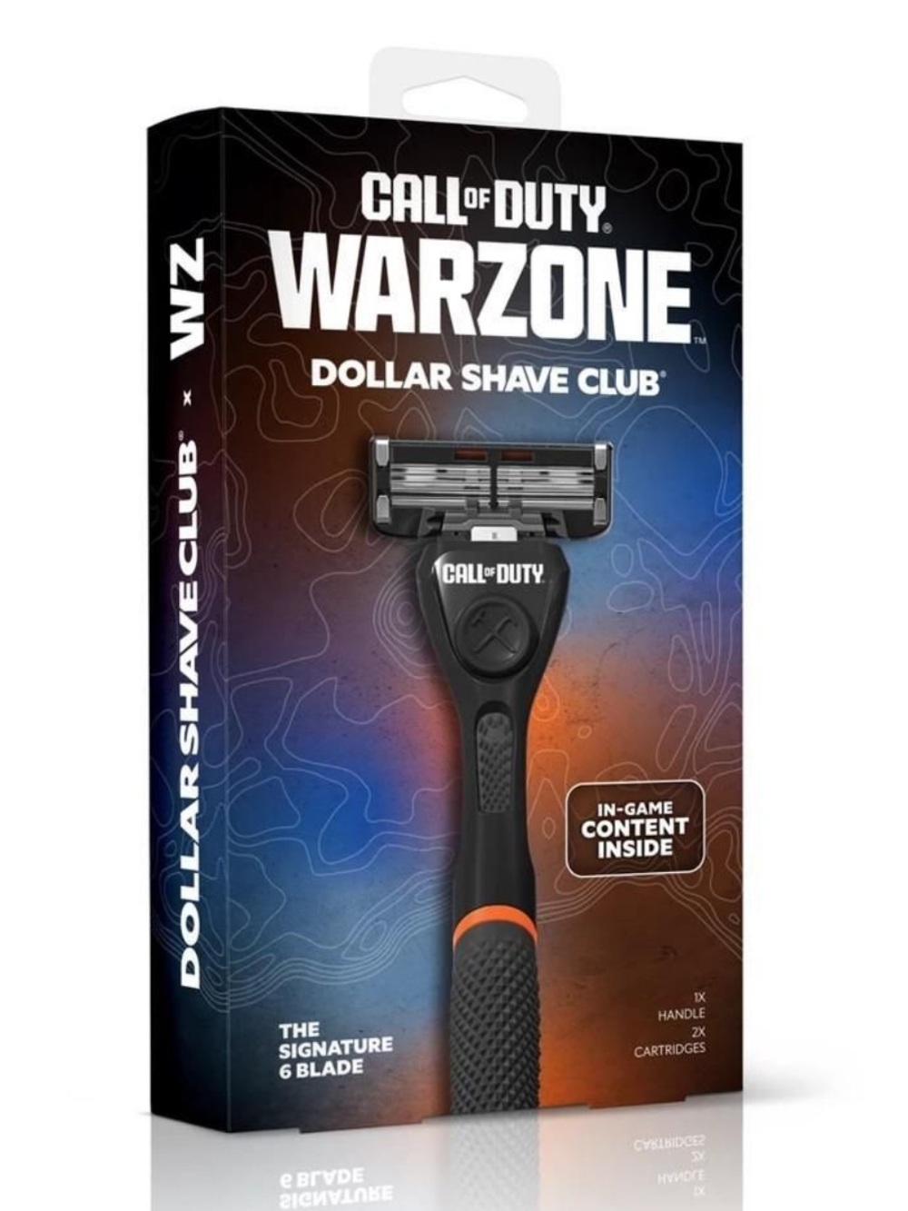 4 Call of Duty Warzone x Black & Orange Razor